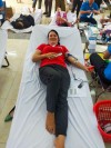 Chủ tịch Hội Chữ thập đỏ xã hiến máu nhân đạo